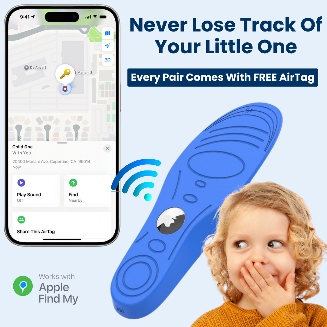 Sole Tag - Know where they are, every step of the way!