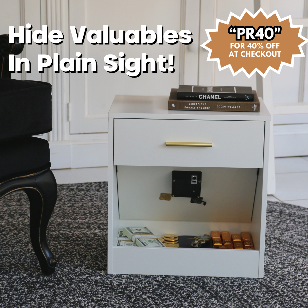 NIGHT SAFE - Bedside Table