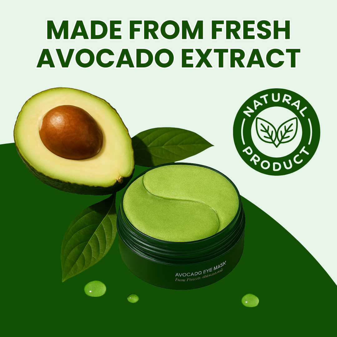 Revitalizing Avocado Eye Patches™