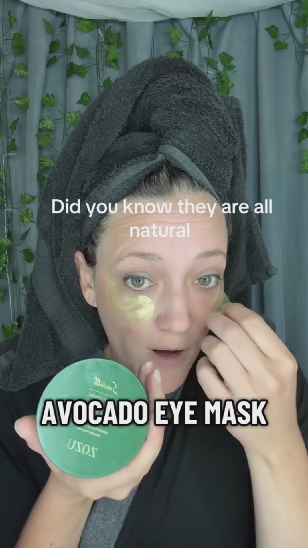 Revitalizing Avocado Eye Patches™ video